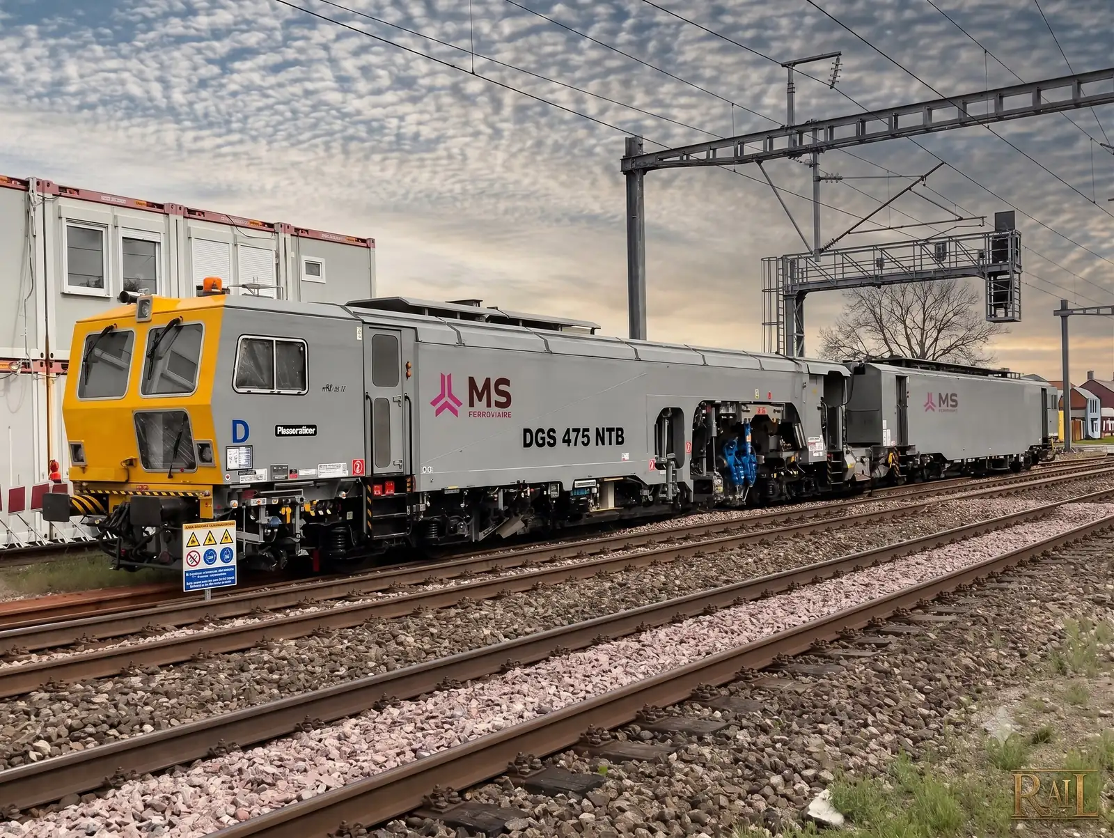 Parc matériel ferroviaire de chantier MS Ferroviaire