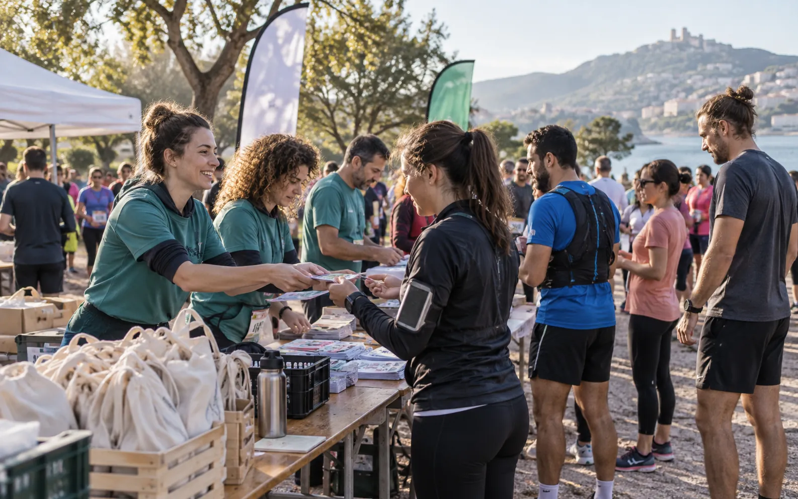 Course solidaire, photographie générique