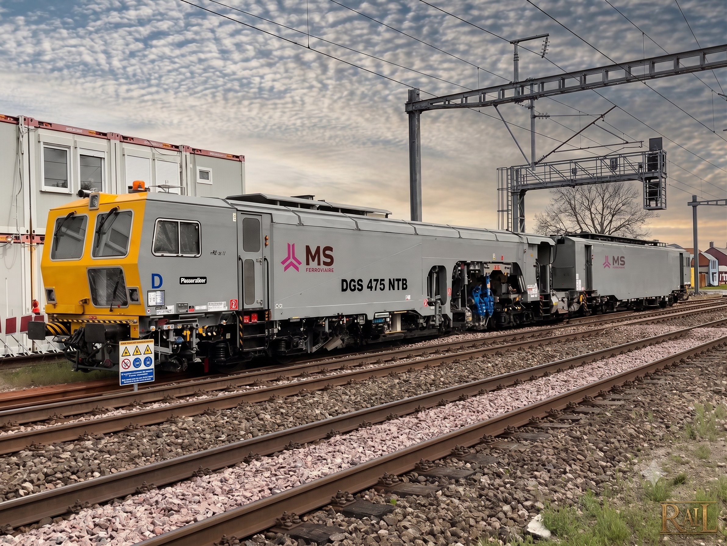 Parc matériel ferroviaire de chantier MS Ferroviaire